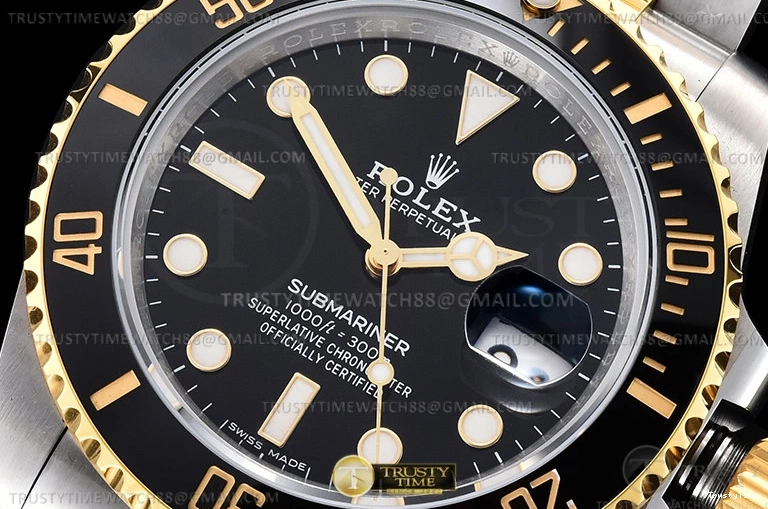 0122 Submariner 116613LN 904 YG SS Black KING VS ZipUp 1085